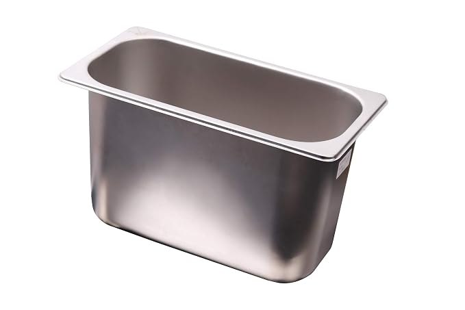 European GN Pan Steel  1/3x200mm