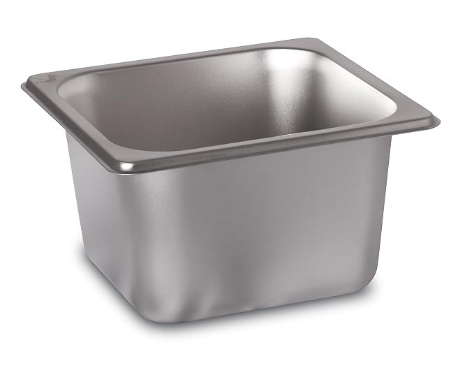 European GN Pan Steel  1/6x100mm